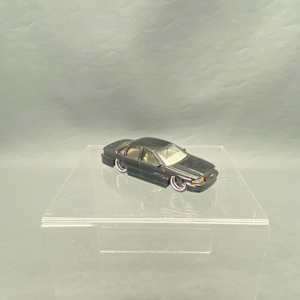 Jada Toys Dub City Black 96 Chevy Impala SS 1/64 Diecast 2004 Rare HTF